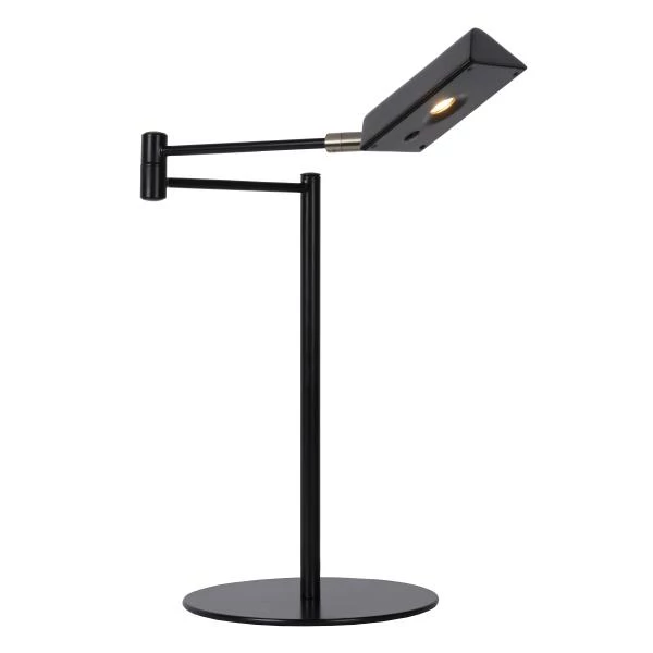 Lucide NUVOLA - Bureaulamp - Ø 20 cm - LED Dimb. - 1x9W 3000K - Zwart - detail 1